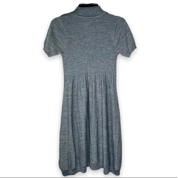 ANTHROPOLOGIE UNCLE FRANK WMNS KNIT SWEATER SLIP ON DRESS SIZE SMALL GRAY - Picture 5 of 11